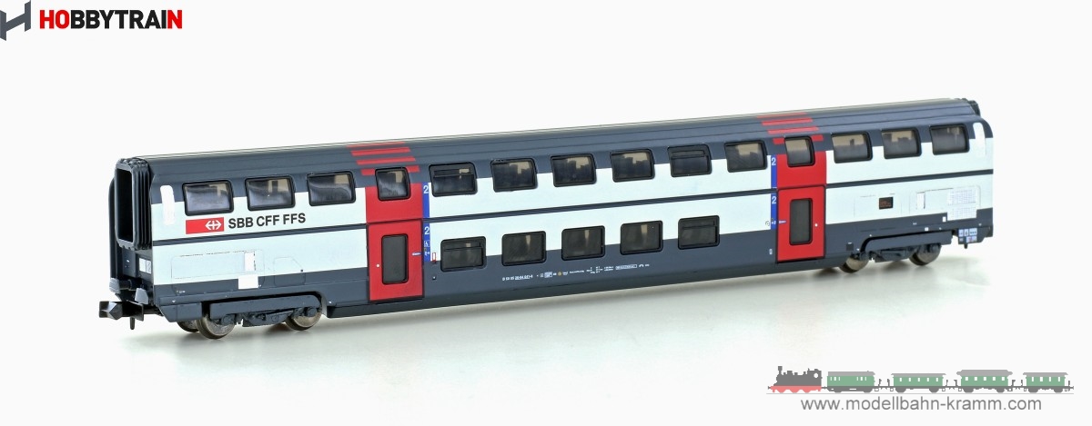 Hobbytrain 25131, EAN 4250528623038: N Doppelstockwagen IC 2000 2.Klasse der SBB