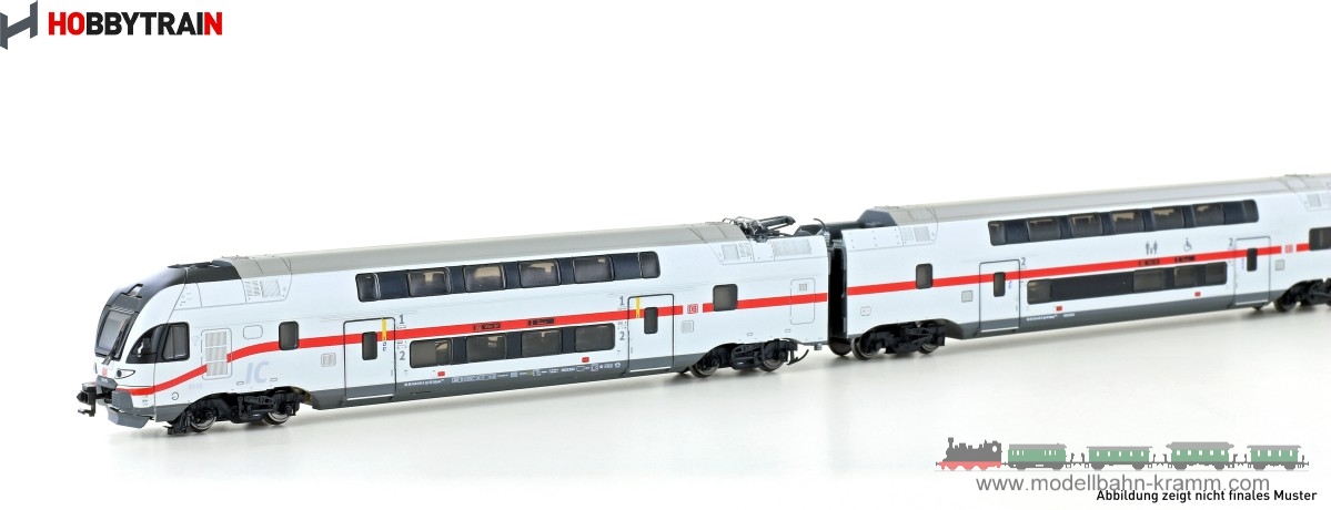 Modellbahn-Kramm: Hobbytrain 25304 N 4-tlg. Triebzug KISS, only €0,01
