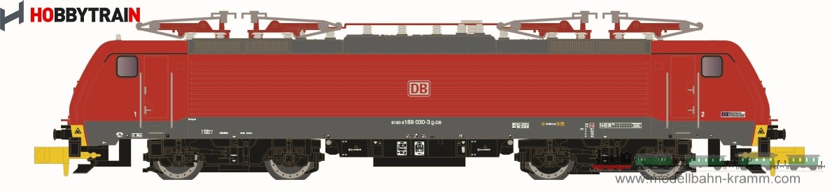 Hobbytrain 29271S, EAN 4250528624486: N Sound E-Lok BR 189 DB Cargo
