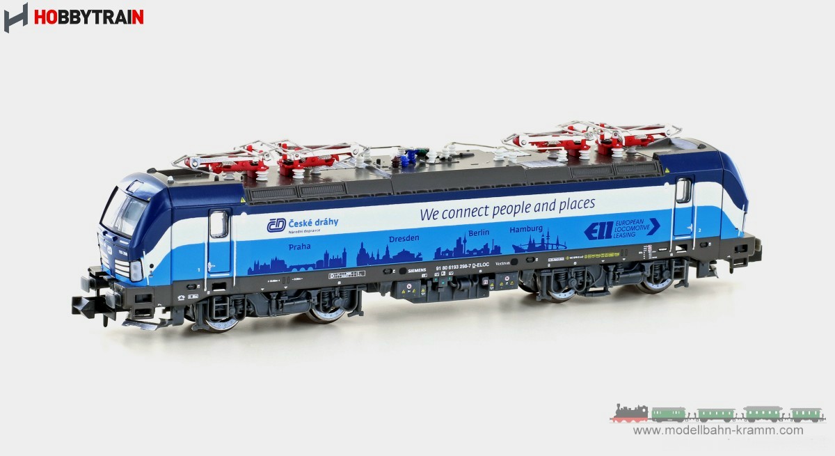 Hobbytrain 30176S, EAN 4250528623564: N Sound E-Lok 193 Vectron ELL/CD VI