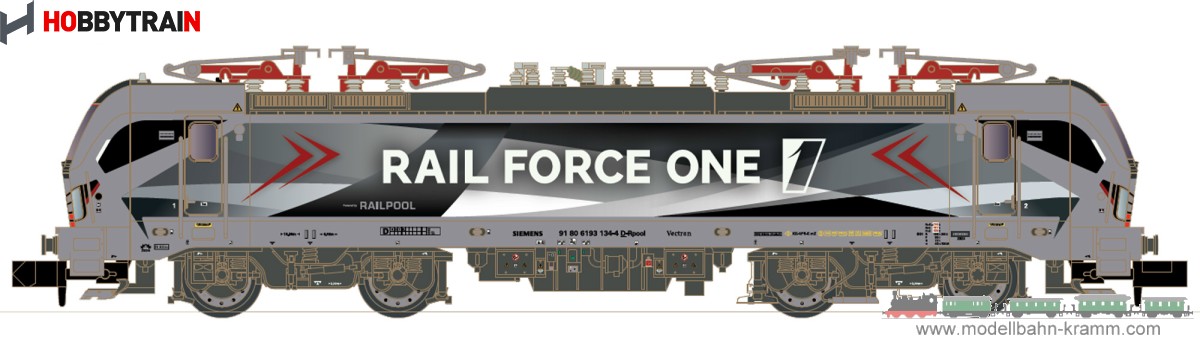 Hobbytrain 30184S, EAN 4250528625025: N Sound E-Lok BR 193 Vectron RFO/Railpool