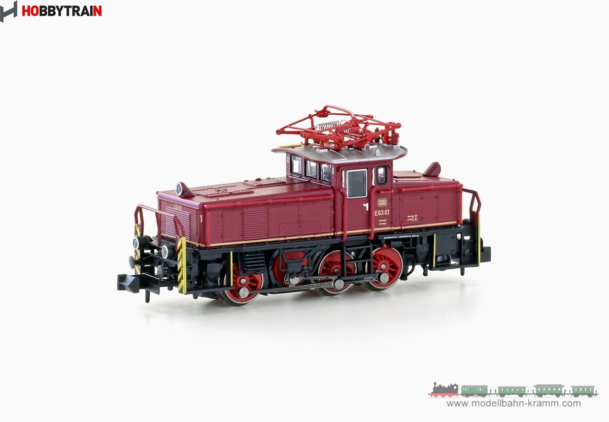 Hobbytrain 3053D, EAN 4250528622017: N digital E-Lok E63 DB