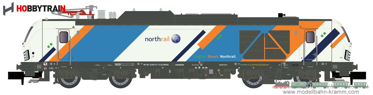N Sound Zweikraftlok BR 248 Vectron DM Northrail