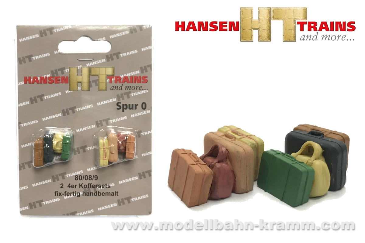 Hansen Trains 80.08.9, EAN 2000075024060: 2 Koffersets je 4 Stück 0