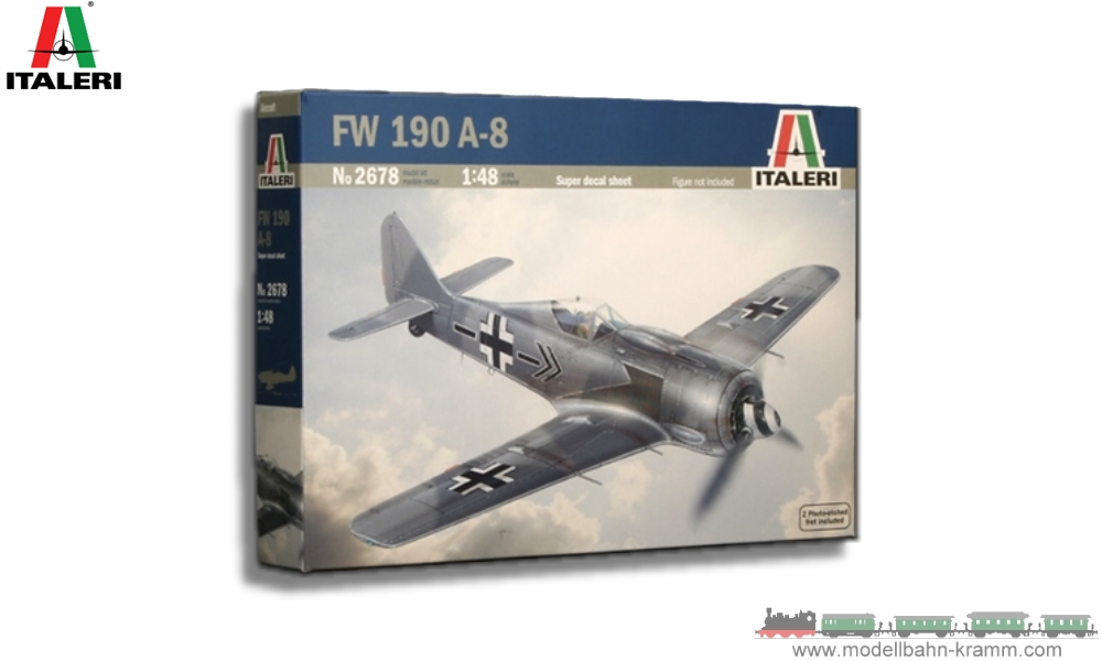 Italeri 802678, EAN 2000003260904: 1:48,Focke Wulf FW 190 A-8