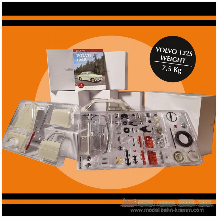 IXO 10101, EAN 4895102332694: 1:8 Volvo Amazon 122S Bausatz mit Licht und Sound
