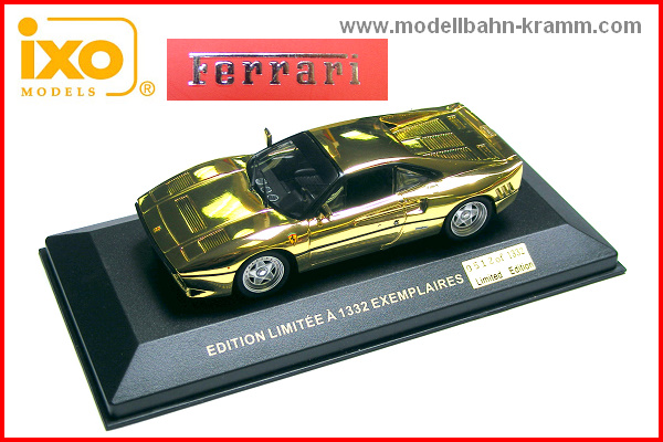 IXO COF035, EAN 4895102307791: Ferrari 288 GTO, gold