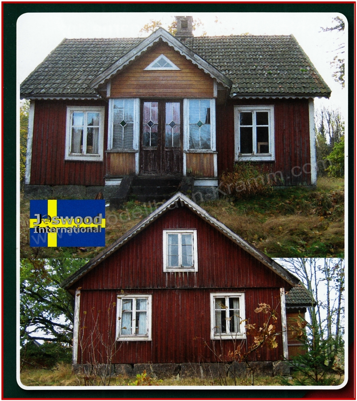 Joswood 25007, EAN 4251264103860: H0 kleines Wohnhaus Schweden