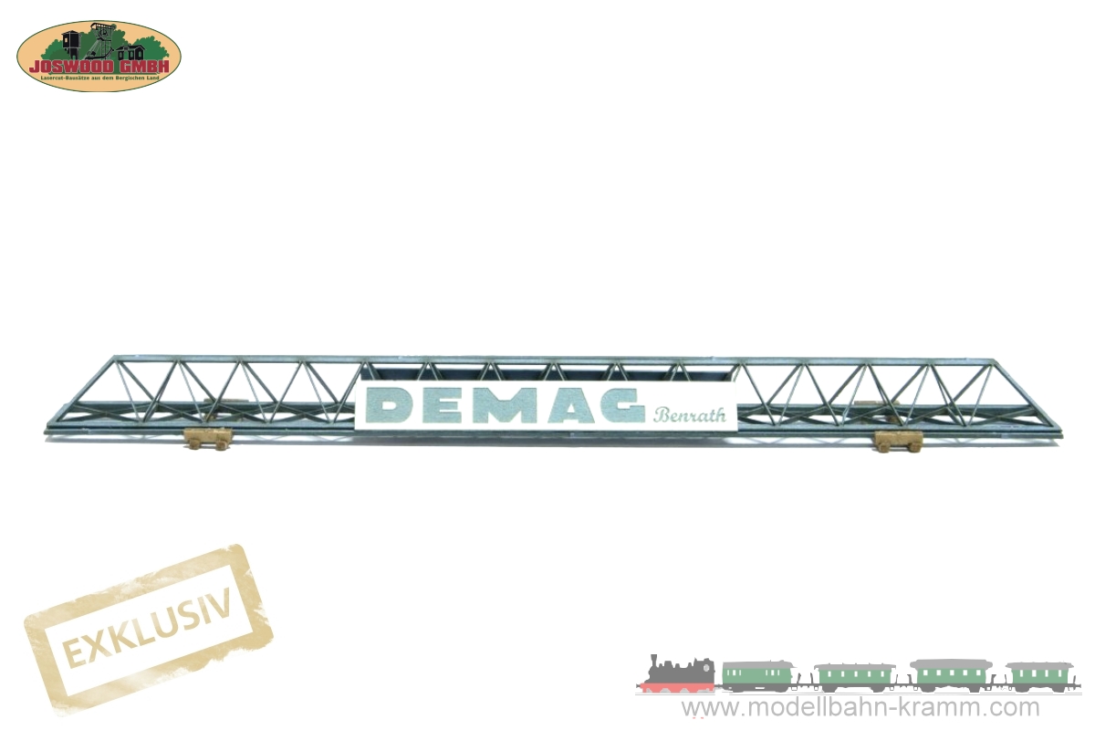 Joswood 91050, EAN 2000075950734: H0 Ladegut Kranträger Demag
