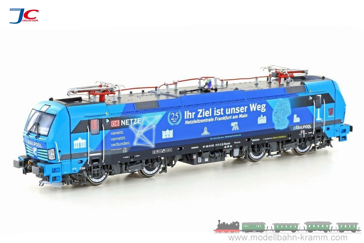 Jägerndorfer Collection 27090, EAN 9120071238766: H0 DC Analog E-Lok BR 193 813 Vectron Railpool/DB Netze