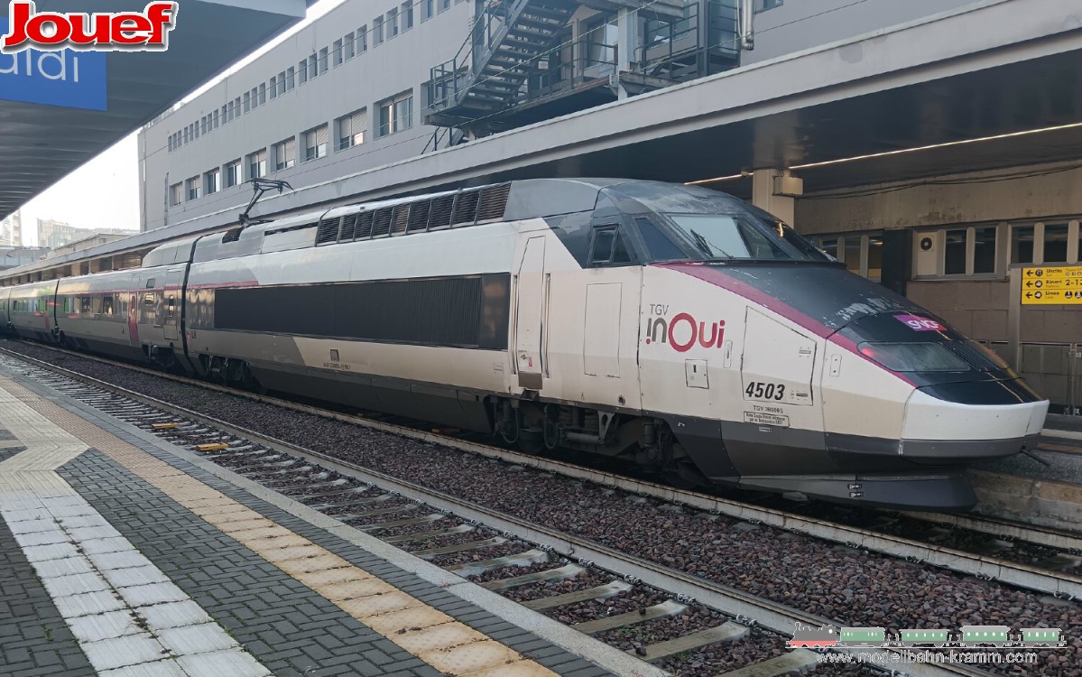 H0 DC Sound 4-tlg. Grundset Hochgeschwindigkeitszug TGV SNCF