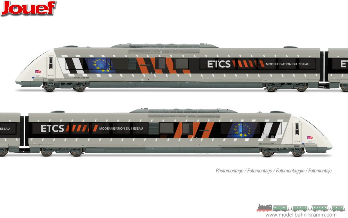 H0 DC analog 2-tlg. Dieseltriebwagen X 72500 SNCF
