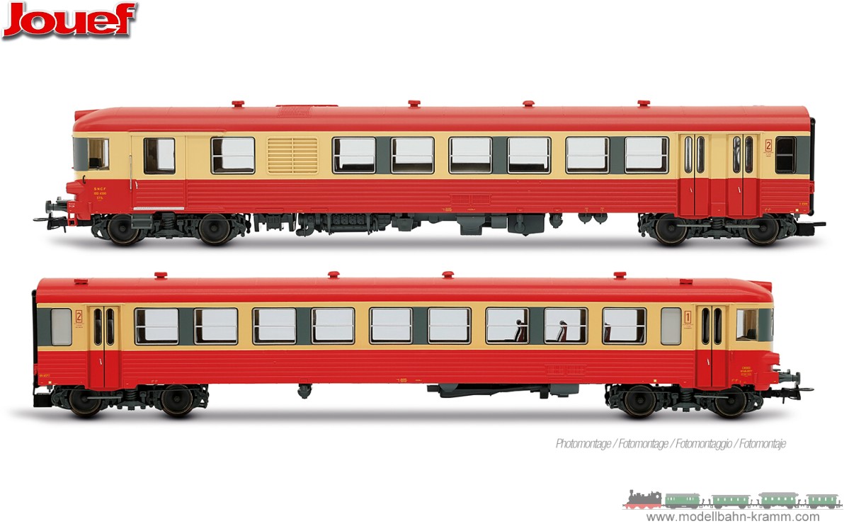 H0 DC analog 2-tlg. Set: Dieseltriebwagen X 4300 SNCF