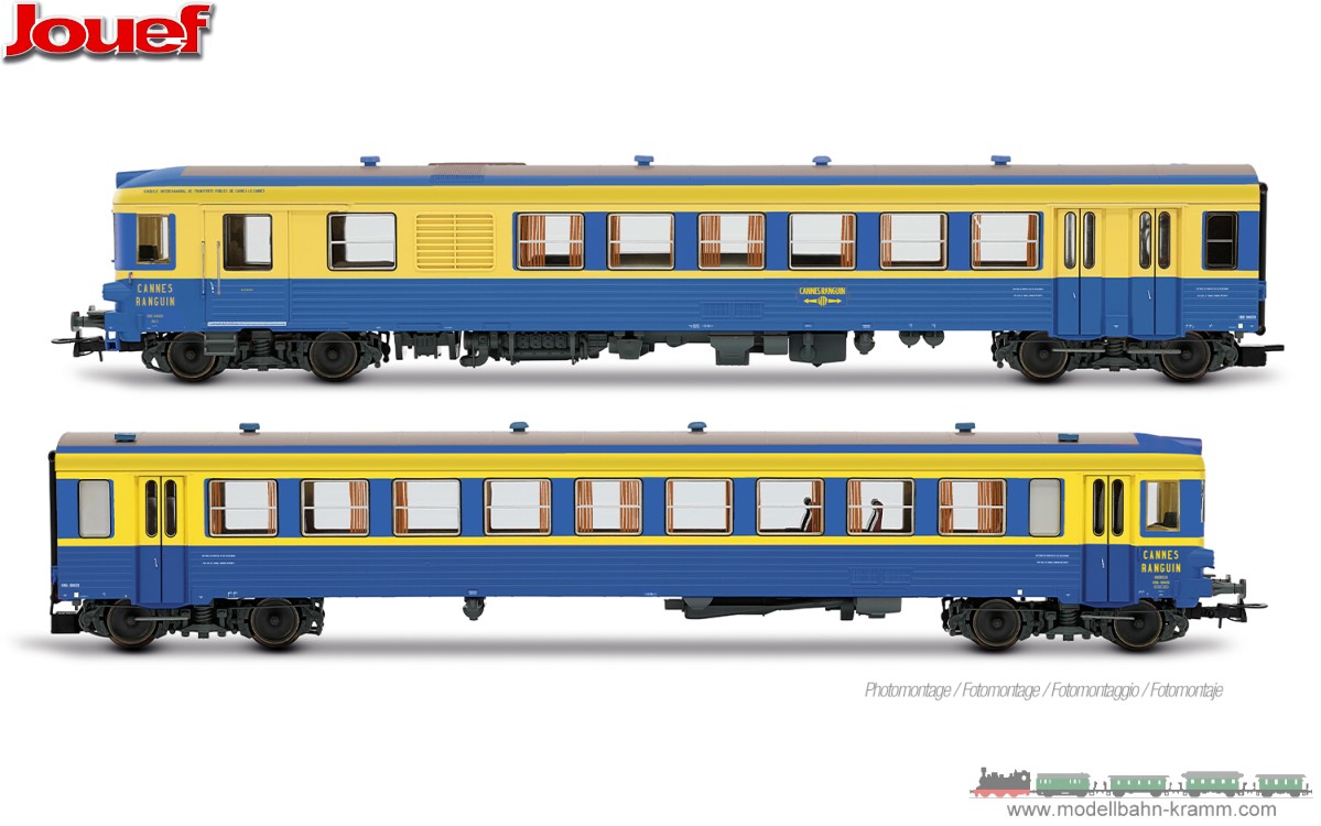 H0 DC analog 2-tlg. Set: Dieseltriebwagen X 94630 Cannes-Ranguin SNCF