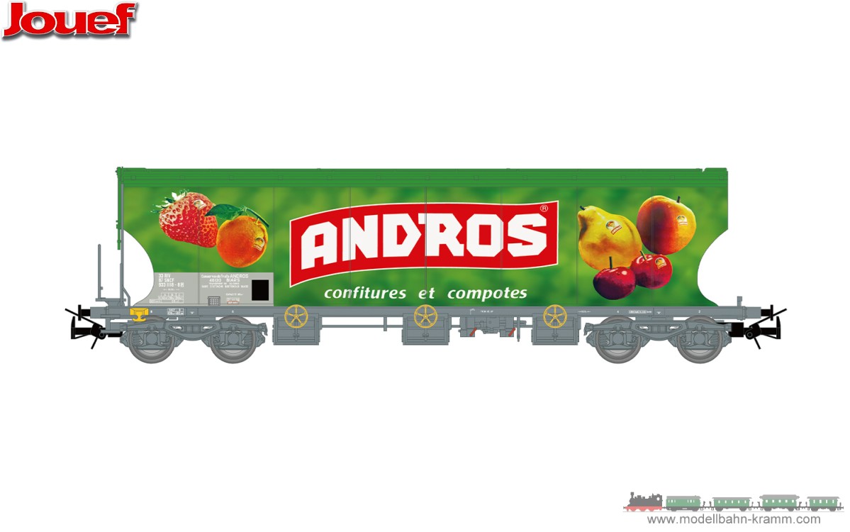 H0 DC Zuckersilowagen ANDROS SNCF