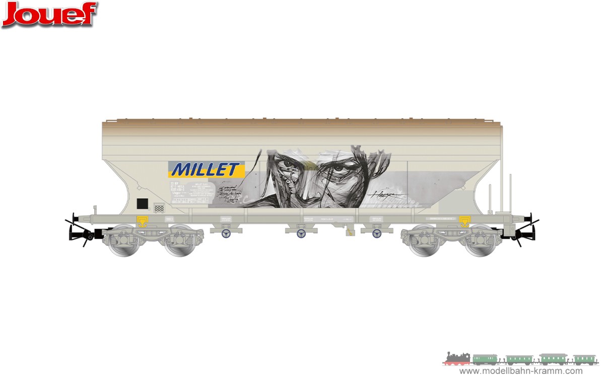 H0 DC Getreidesilowagen MILLET SNCF
