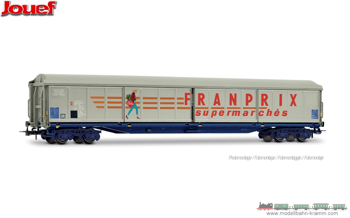 H0 DC Schiebedachwagen FRANPRIX SNCF