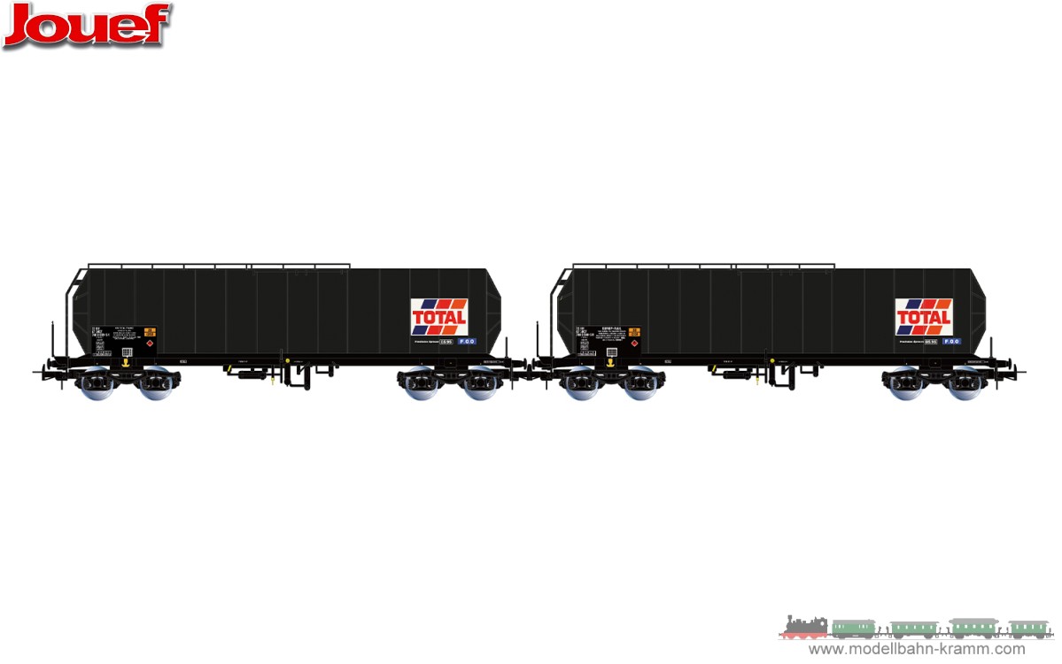 H0 DC 2-tlg. Set: Kesselwagen TOTAL SNCF
