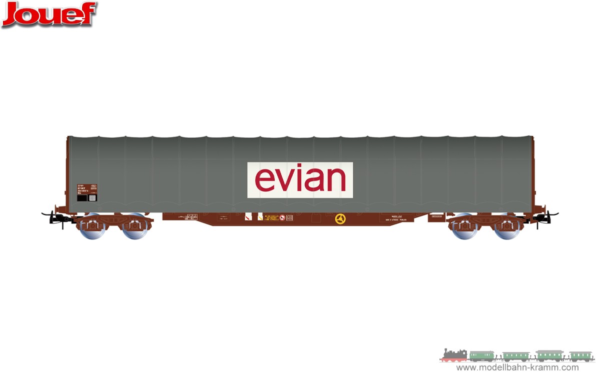 H0 DC Schiebeplanenwagen Rils EVIAN SNCF