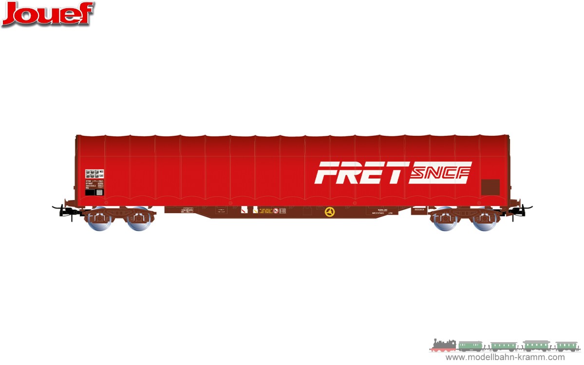 H0 DC Schiebeplanenwagen Rils FRET SNCF