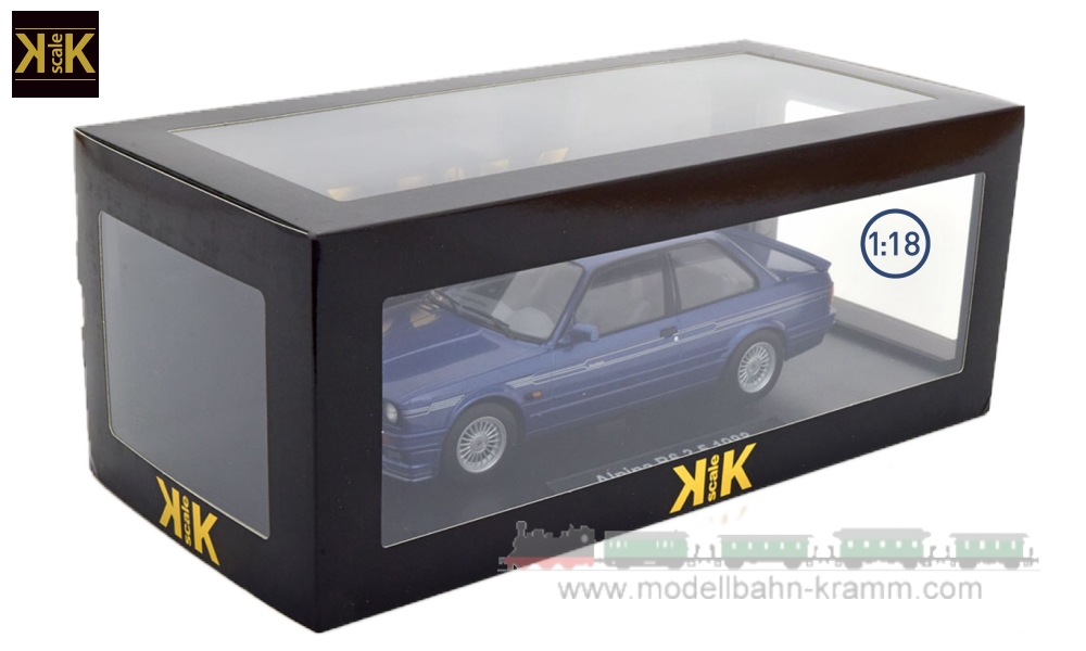 KK-Scale 180701, EAN 4260699760531: 1:18 BMW Alpina B6 3.5 E30 1988 blue metallic