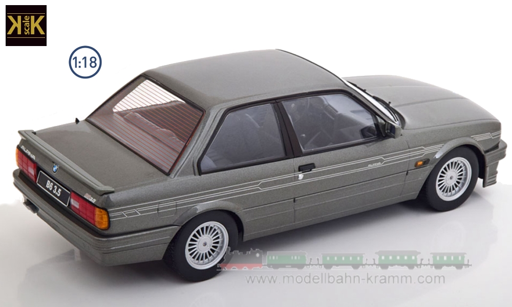 KK-Scale 180703, EAN 4260699760555: 1:18 BMW Alpina B6 3.5 E30 1988 graumetallic