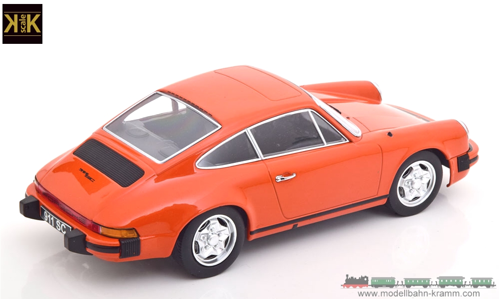 KK-Scale 180801, EAN 4260699761125: 1:18 Porsche 911 SC Coupe 1978 orange