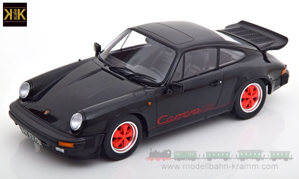 KK-Scale 180873, EAN 4260699761286: 1:18 Porsche 911 Carrera Clubsport 1989 black