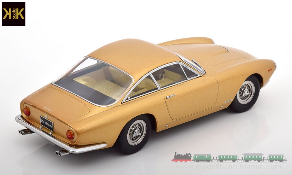 KK-Scale 181026, EAN 2000075541352: 1:18 Ferrari 250 GT Lusso 1962, goldmetallic