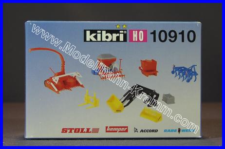 Kibri 10910, EAN 4026602109107: H0 Landwirtschaftliches Geräte-Set