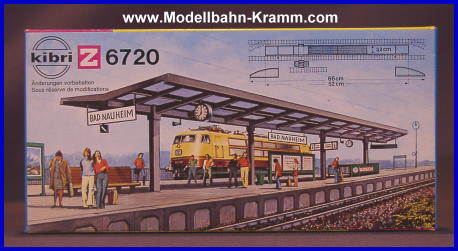 Kibri 36720, EAN 4026602367200: Z Bahnsteig Bad Nauheim