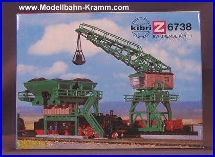 Kibri Z 36738 großbekohlungsanl Nuovo/Scatola Originale Gremberg/RHL 
