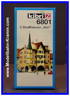 Kibri 36801, EAN 4026602368016: Z Stadthäuser Biel, 3 Stück