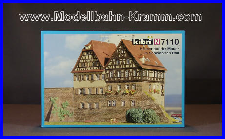 Kibri 37110, EAN 4026602371108: N Haus auf der Mauer Schwäbisch Hall, 2 Stück