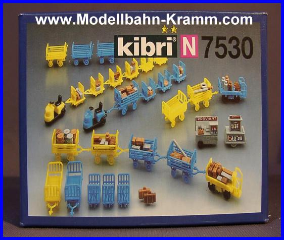 Kibri 37530, EAN 4026602375304: N Deko-Set Gepäckwagen