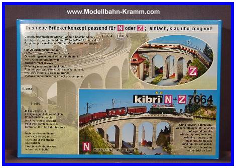 Kibri 37664, EAN 4026602376646: N/Z Semmering-Viadukt mit Eisbrecherfundamenten