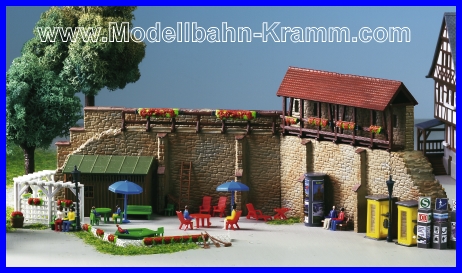 Kibri 38916, EAN 4026602389165: H0 Stadtmauer mit Kleingarten in Weil