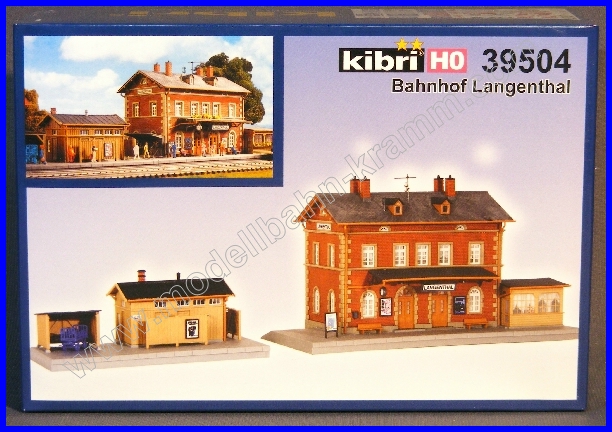Kibri 39504, EAN 4026602395043: H0 Bahnhof Langenthal mit Nebengebäuden