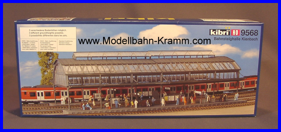Kibri 39568, EAN 4026602395685: H0 Bahnsteighalle Kienbach