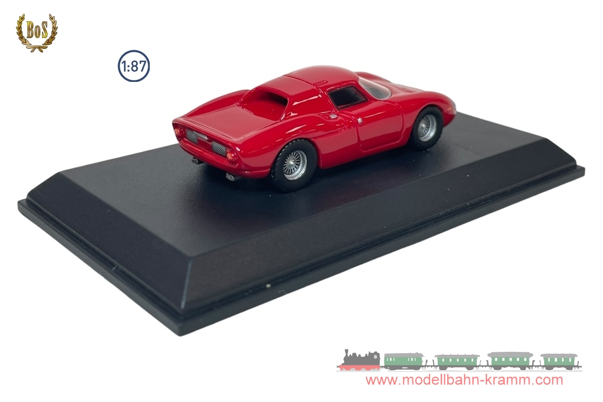 BOS Best of Show 87620, EAN 2000075655820: 1:87 Ferrari 250 LM rot 1964