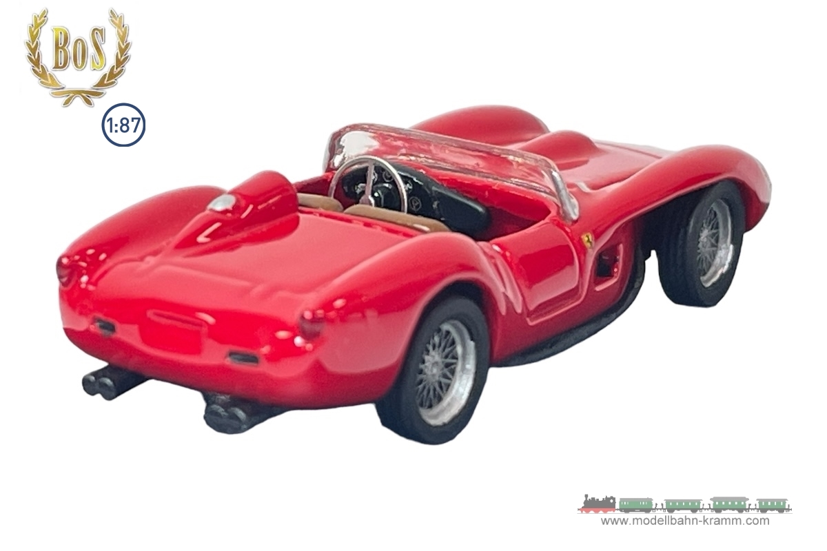 BOS Best of Show 87710, EAN 2000075635723: 1:87 Ferrari 250 Testa Rossa rot 1958