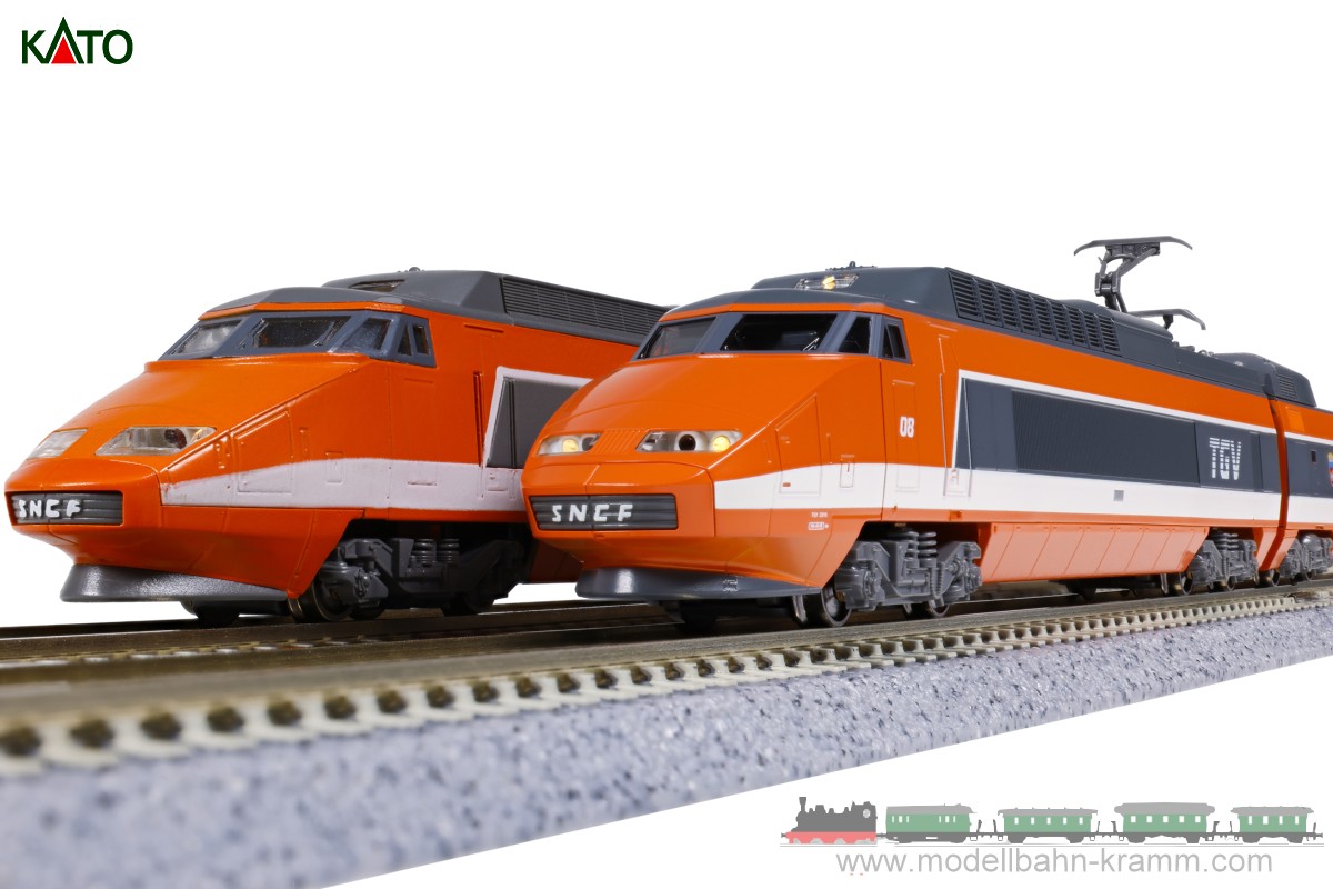 Modellbahn-Kramm: Kato 10-2134 N analog Triebzug TGV Sud-Est SNCF