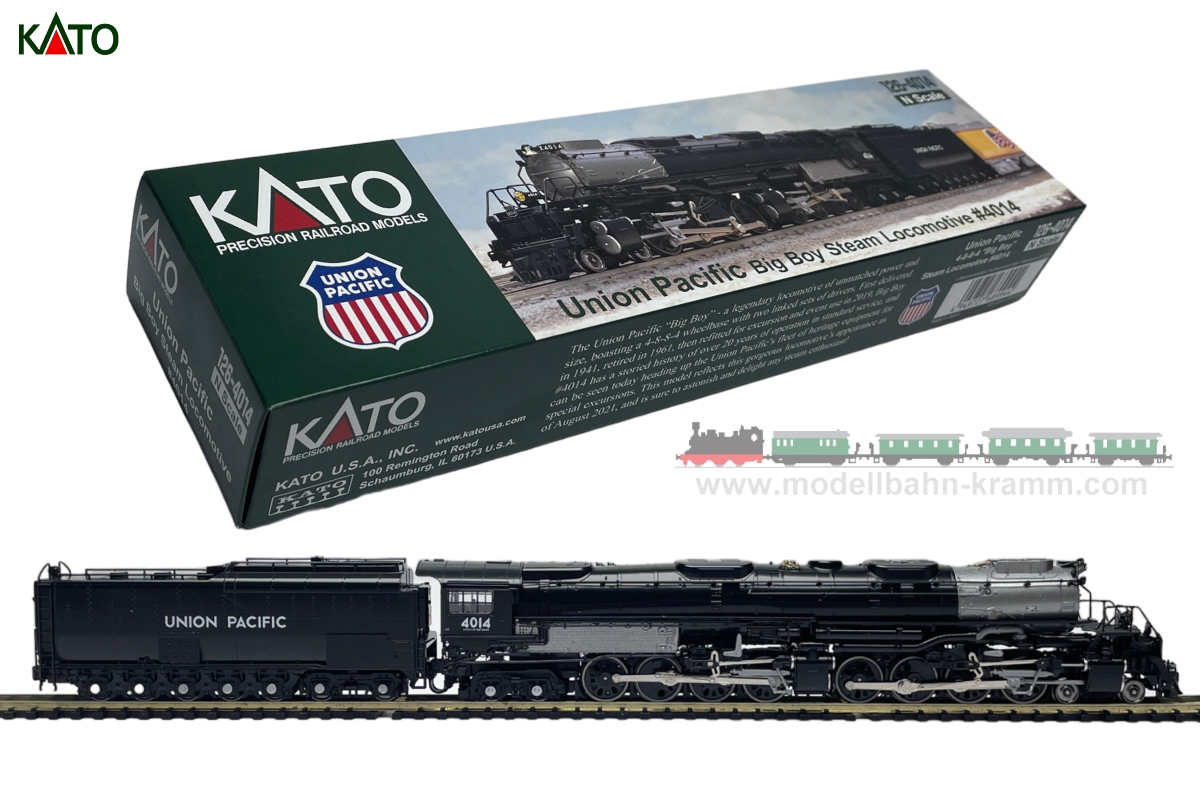 Kato 1264014, EAN 4949727689937: N analog Dampflok Big Boy 4014 UP