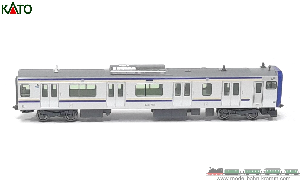 Kato 70101705, EAN 4949727686059: N analog 4er Ergänzungsset Elektrotriebzug Series E235-1000 Yokosuka/Soubu Express Line