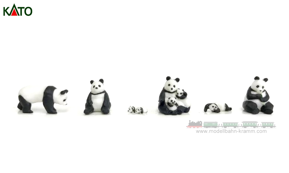 Kato 7028850, EAN 4949727672816: H0 Pandabären