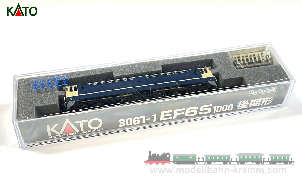 Kato 7030611, EAN 4949727052465: N analog E-Lok EF65-1000