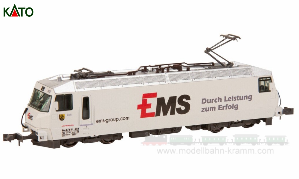 Kato 7074062, EAN 2000075309501: N E-Lok Ge4/4 EMS Durch Leistung zum Erfolg