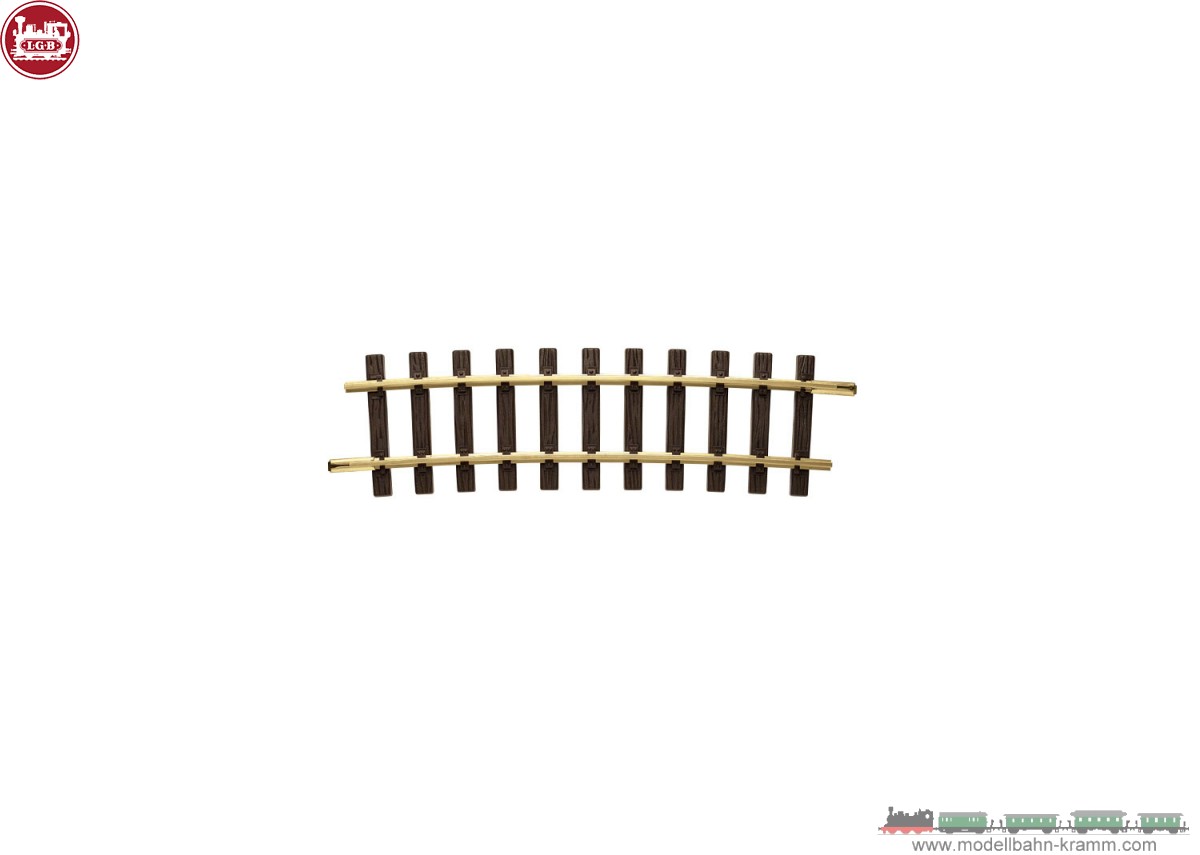 LGB 18020, EAN 4011525180203: G Gebogenes Gleis, R5, 7,5°