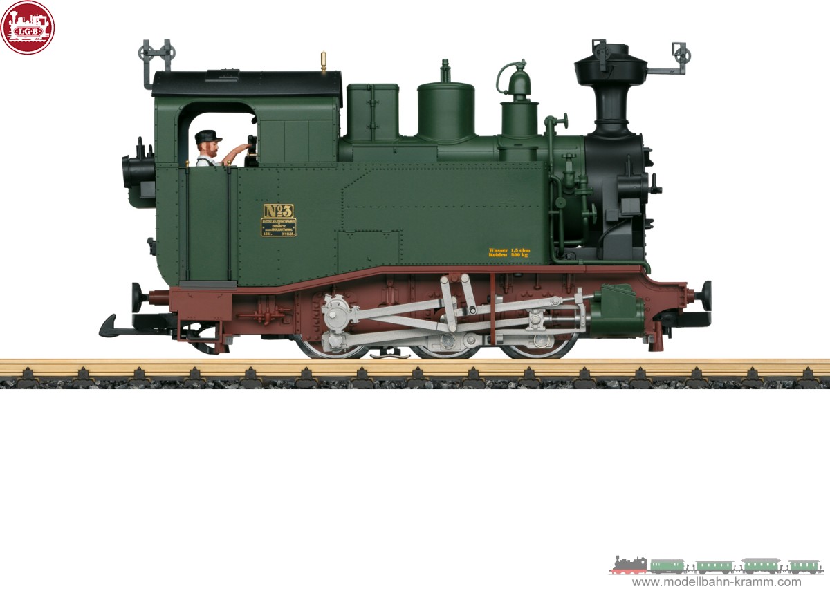 LGB 20981, EAN 4011525209812: Royal Saxon State Railways Class I K Steam Locomotive, Road Number