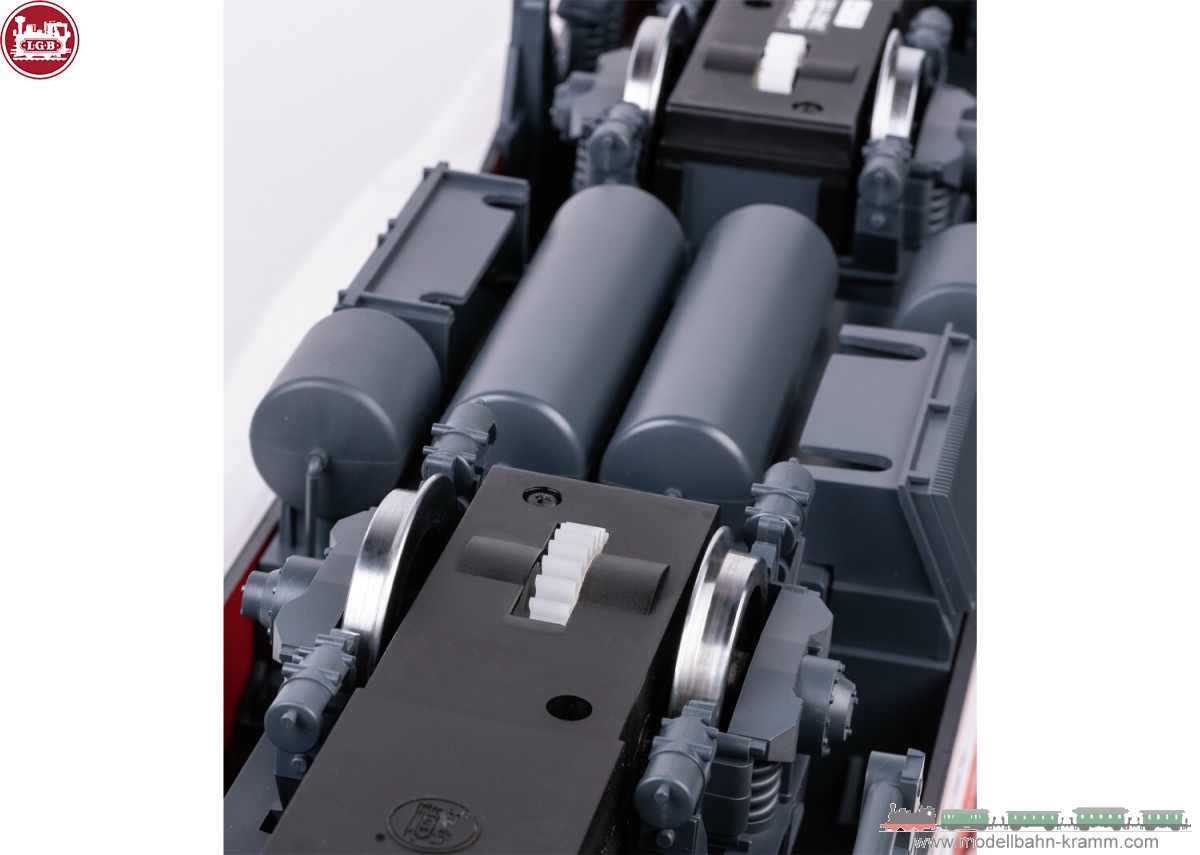 LGB 23105, EAN 4011525231059: G Sound E-Lok Nr. 3 DOM (HGe 4/4 II) Mitarbeiterwerbung